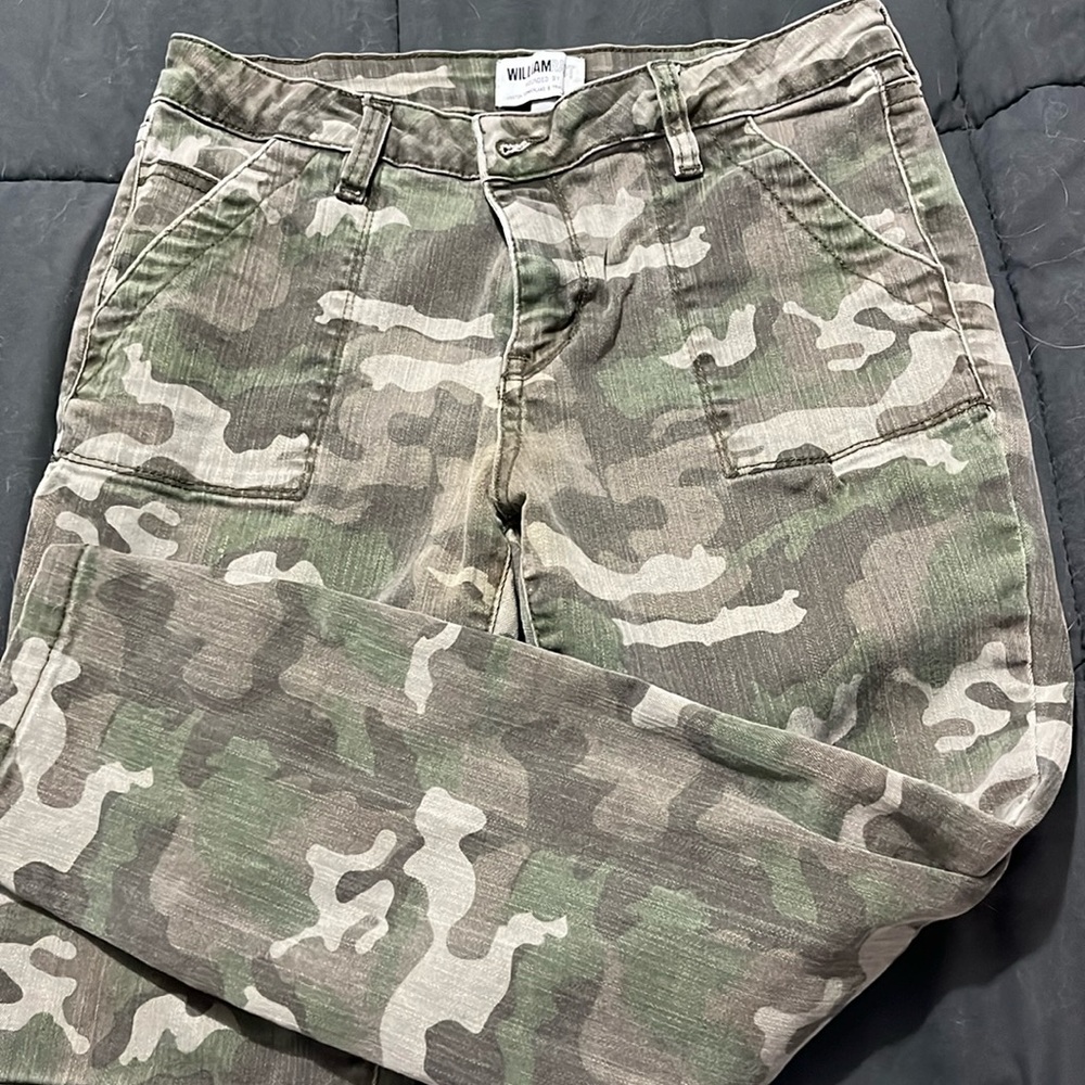 William Rast Camo jeans